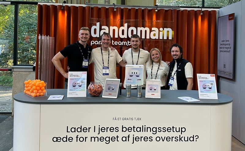 Dandomain teamet til E-handelskonferencen 2025