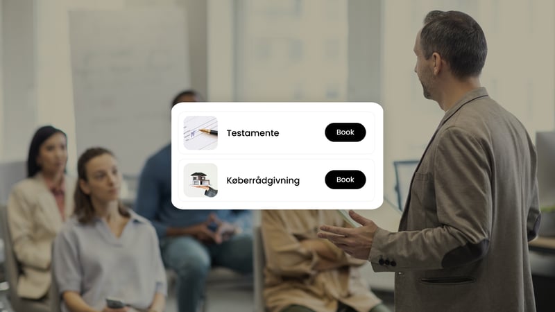 Effektivt bookingsystem til rådgivere med SimplyBook.me